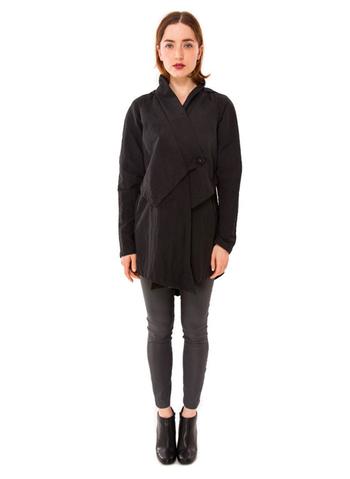 Hooded Wrap Rain Jacket